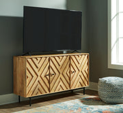 Cadewick Natural Accent Cabinet - A4000570