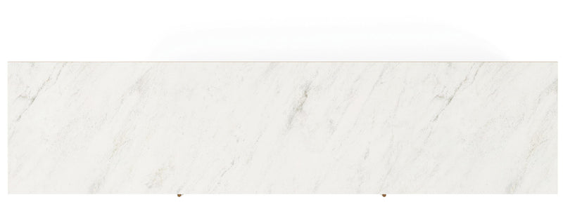 Cadmori Black/White 63" TV Stand - W2616-468