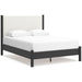 Cadmori Black/White Upholstered Panel Bedroom Set - Gate FurnitureBedroom Set