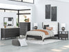 Cadmori Black/White Upholstered Panel Bedroom Set - Gate FurnitureBedroom Set