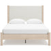 Cadmori Two - tone Upholstered Panel Bedroom Set - Gate FurnitureBedroom Set
