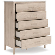 Cadmori Two-tone Upholstered Panel Bedroom Set from Ashley - Lara Furniture