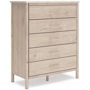 Cadmori Two-tone Upholstered Panel Bedroom Set from Ashley - Lara Furniture