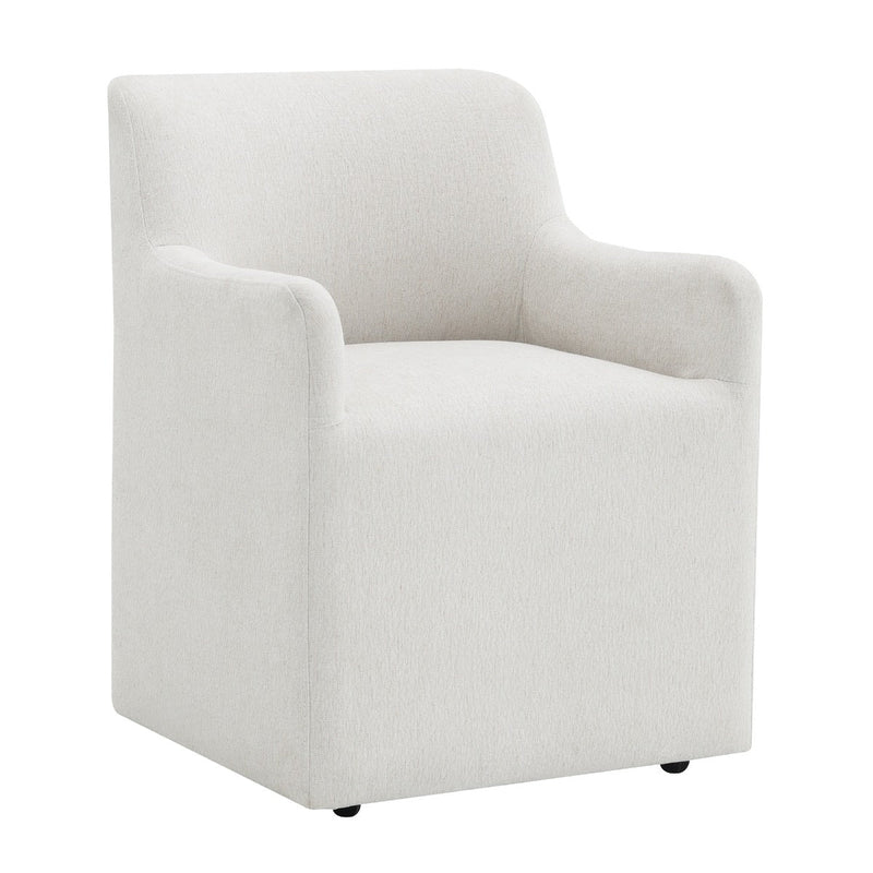 Cafell Arm Chair w/Swivel Casters - DN02806