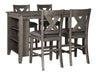 Caitbrook Gray 5 - Piece Counter Height Set - Gate FurnitureCounter Height Set