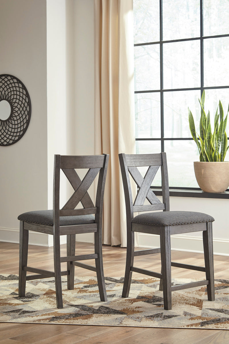 Caitbrook Gray 5 - Piece Counter Height Set - Lara FurnitureCounter Height Set
