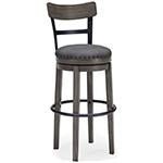 Caitbrook Gray Bar Height Bar Stool - Lara FurnitureBarstool