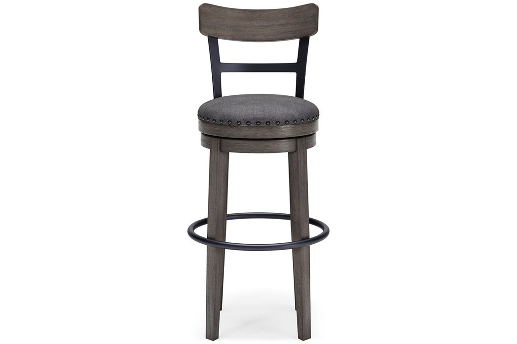 Caitbrook Gray Bar Height Bar Stool - Gate FurnitureBarstool
