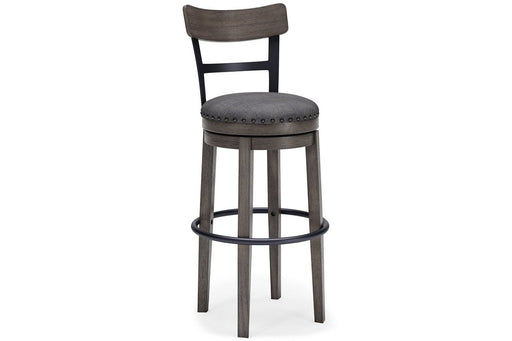 Caitbrook Gray Bar Height Bar Stool - Lara FurnitureBarstool