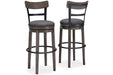 Caitbrook Gray Bar Height Bar Stool - Gate FurnitureBarstool