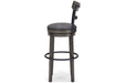 Caitbrook Gray Bar Height Bar Stool - Gate FurnitureBarstool