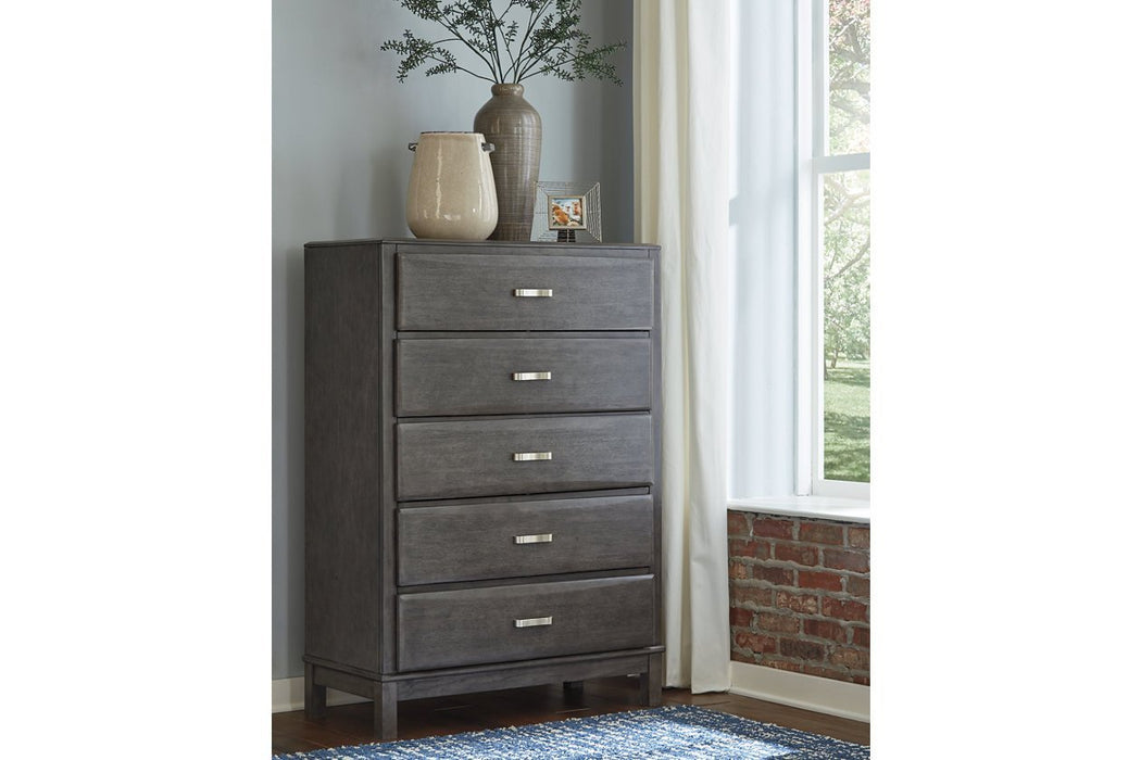 Caitbrook Gray Chest of Drawers - Gate FurnitureChest