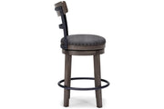 Caitbrook Gray Counter Height Bar Stool - Lara FurnitureBarstool