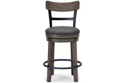 Caitbrook Gray Counter Height Bar Stool - Lara FurnitureBarstool