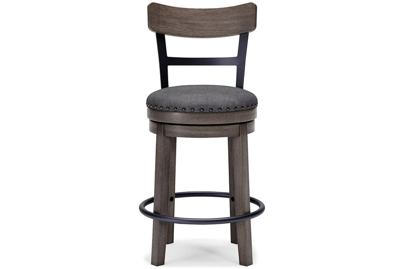 Caitbrook Gray Counter Height Bar Stool - Lara FurnitureBarstool