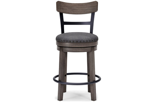 Caitbrook Gray Counter Height Bar Stool - Gate FurnitureBarstool