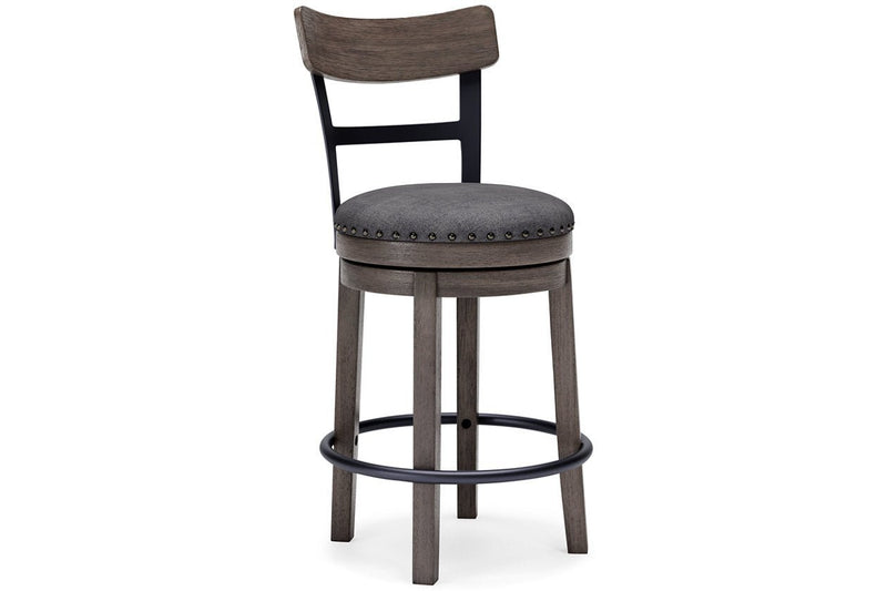 Caitbrook Gray Counter Height Bar Stool - Lara FurnitureBarstool