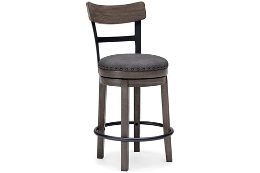 Caitbrook Gray Counter Height Bar Stool - Lara FurnitureBarstool