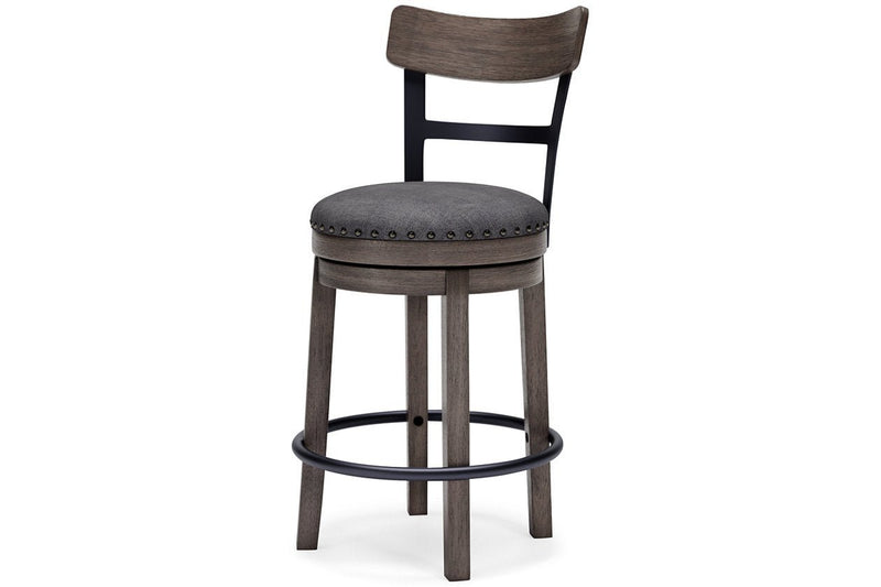 Caitbrook Gray Counter Height Bar Stool - Lara FurnitureBarstool
