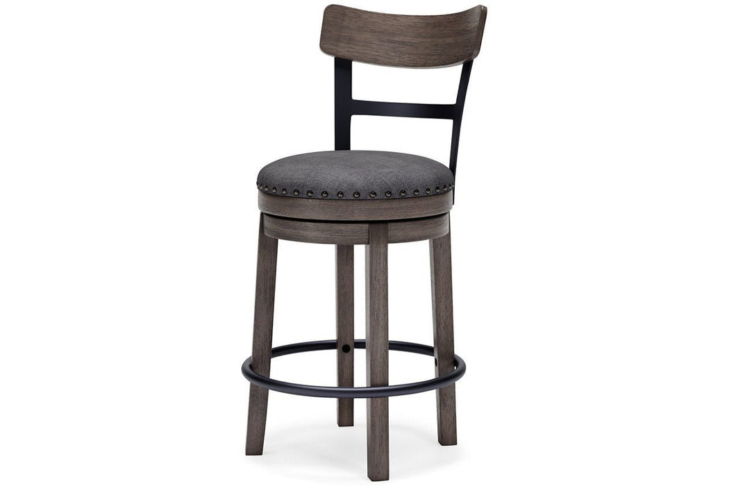 Caitbrook Gray Counter Height Bar Stool - Gate FurnitureBarstool