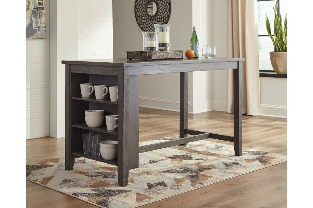 Caitbrook Gray Counter Height Dining Table - Gate FurnitureCounter Height Table