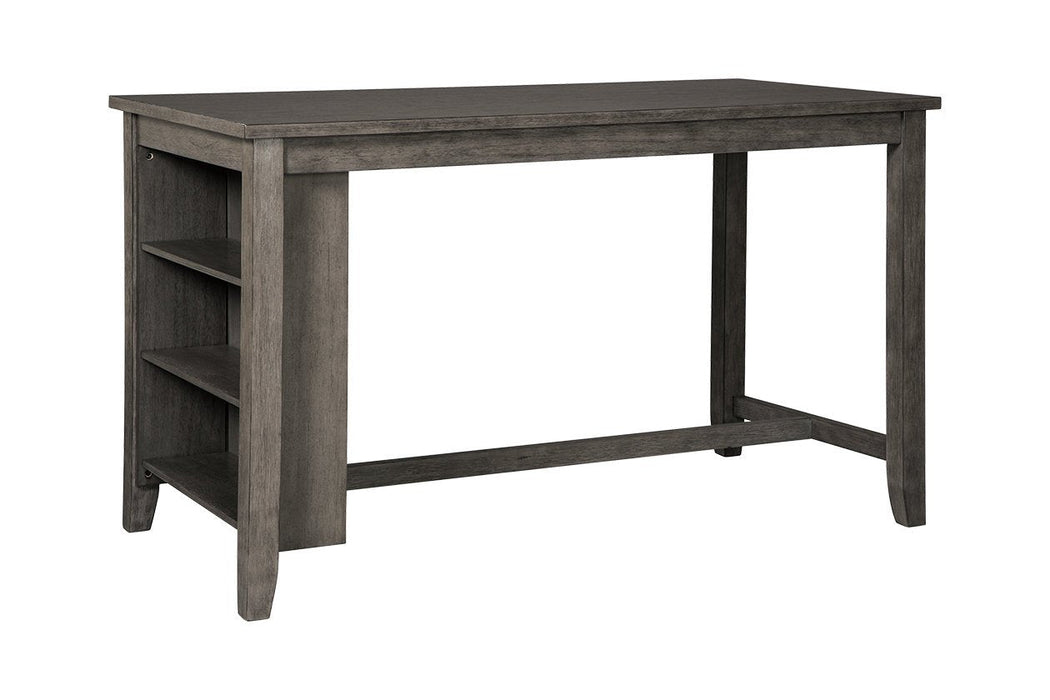 Caitbrook Gray Counter Height Dining Table - Gate FurnitureCounter Height Table