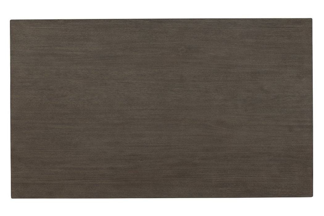 Caitbrook Gray Dining Table and Chairs (Set of 7) - Gate FurnitureDining Table