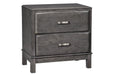Caitbrook Gray Nightstand - Gate FurnitureNightstand