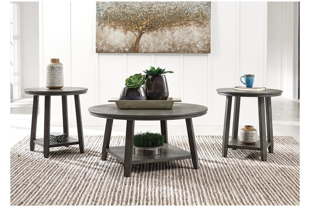 Caitbrook Gray Table (Set of 3) - Gate FurnitureOccasional Table Set