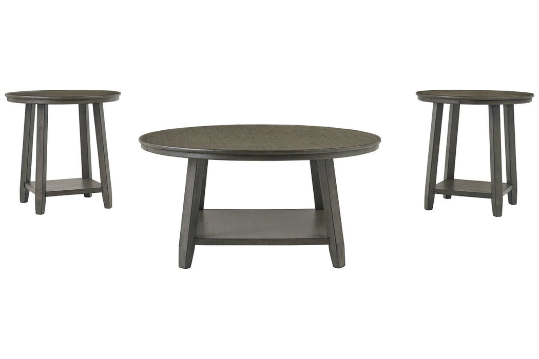 Caitbrook Gray Table (Set of 3) - Gate FurnitureOccasional Table Set