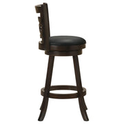 Calecita Wood Swivel Bar Chair Cappuccino (Set of 2) - 101930