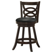 Calecita Wood Swivel Counter Stool Cappuccino (Set of 2) - 101929