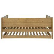 Calinda Wood Twin Daybed With Trundle Natural - 300685