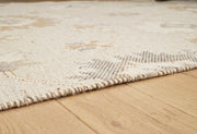 Calkin Linen/Gray/Caramel 5' x 7' Rug - R406392