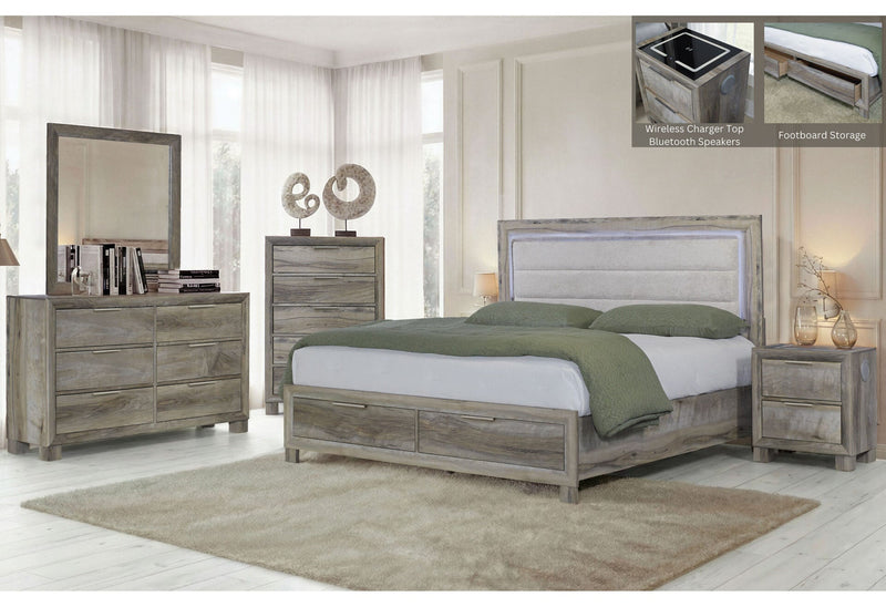 Callie Brown King Bed Group - CALLIE-BROWN-KBG