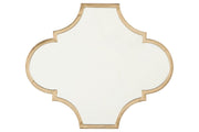 Callie Gold Finish Accent Mirror - A8010155 - Lara Furniture