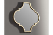 Callie Gold Finish Accent Mirror - A8010155 - Lara Furniture