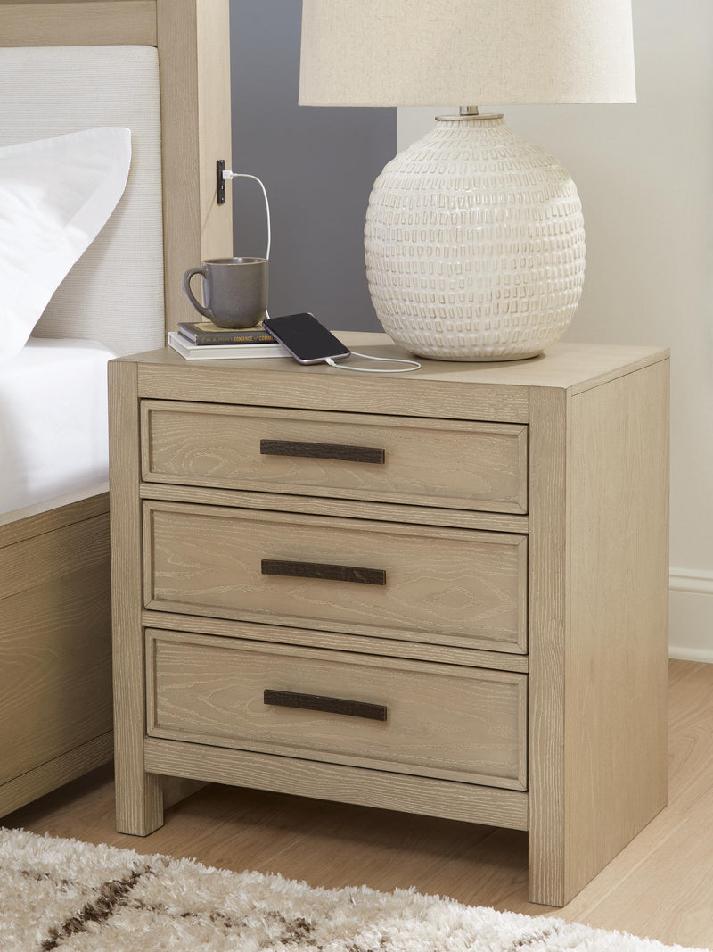 Calmoro Gray Nightstand - B602-93