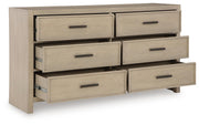 Calmoro King Bookcase Bed with Dresser in Gray - PKG021330