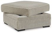 Calnita 2-Piece Sectional with Ottoman in Sisal - PKG015791