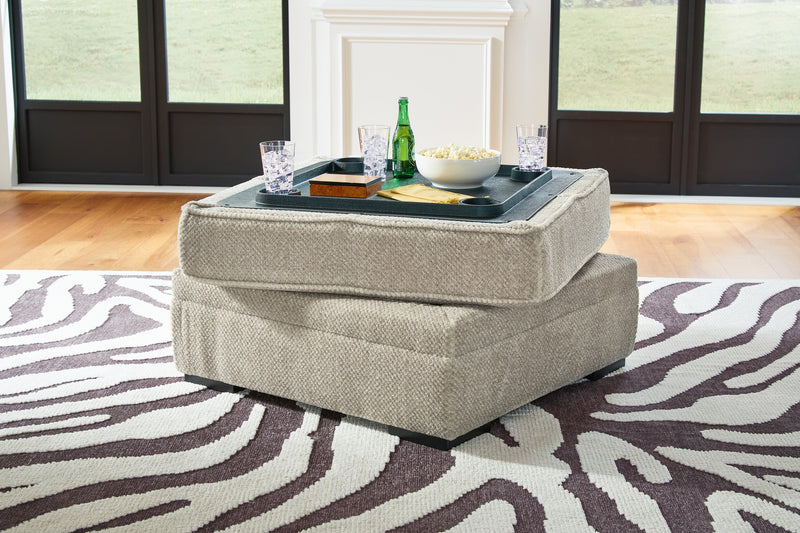 Calnita Ottoman With Storage - Lara FurnitureOttoman