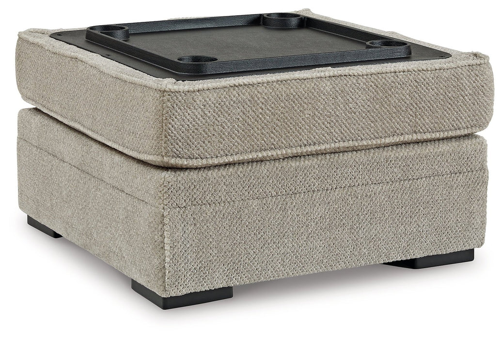 Calnita Ottoman With Storage - Gate FurnitureOttoman