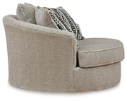 Calnita Oversized Swivel Accent Chair - Lara FurnitureChair