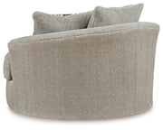 Calnita Oversized Swivel Accent Chair - Lara FurnitureChair