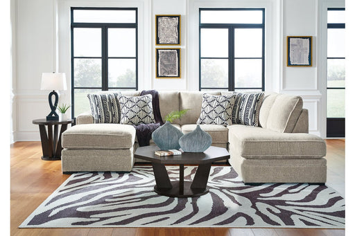 Calnita Sisal 2 - Piece RAF Chaise Sectional - Gate FurnitureSectional