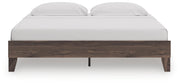 Calverson Brown King Platform Bed - EB3660-114