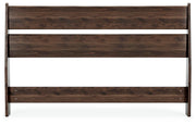 Calverson Full Panel Headboard and Dresser in Mocha - PKG017840