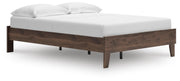 Calverson Full Platform Bed, Dresser and 2 Nightstands in Mocha - PKG017838