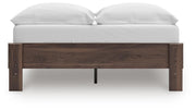 Calverson Full Platform Bed, Dresser, Chest and 2 Nightstands in Mocha - PKG017837