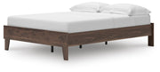 Calverson Full Platform Bed, Dresser, Chest and 2 Nightstands in Mocha - PKG017837